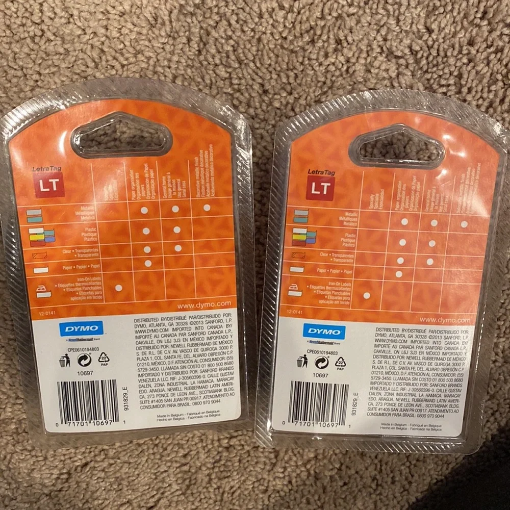 New! Dymo Labels